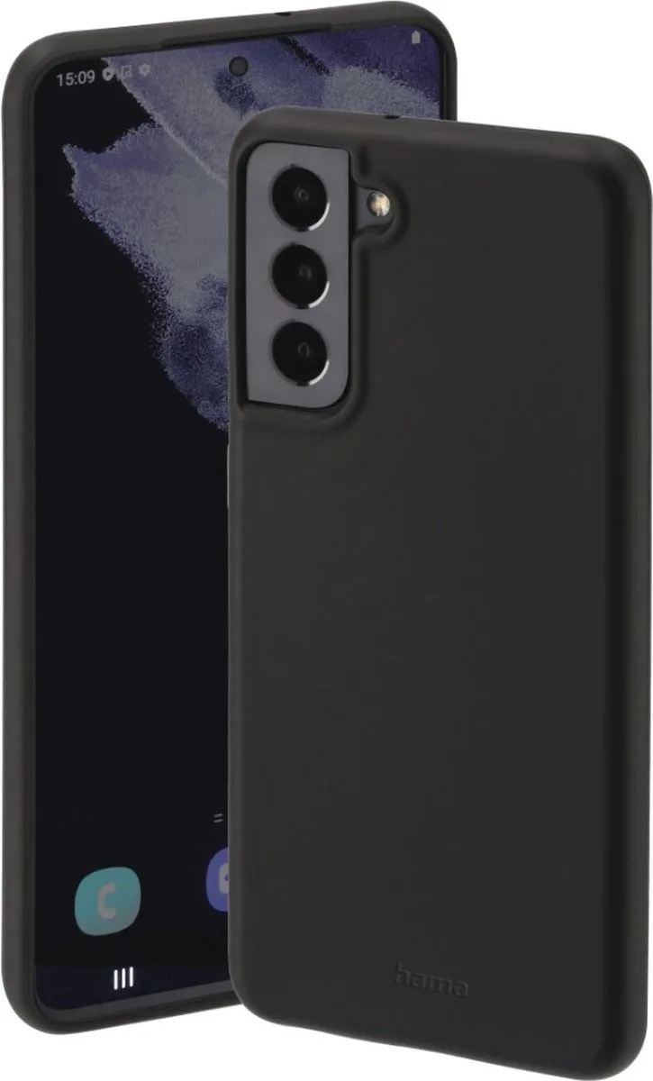 Finest Feel Cover Voor Samsung Galaxy S22+ (5G) fra Hama i Sort – produktbillede