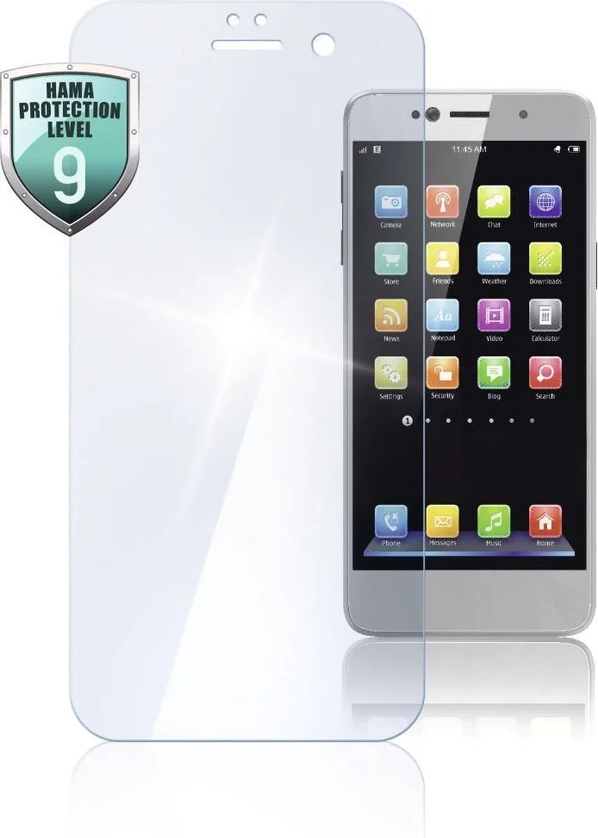 Glazen Displaybescherming Premium Crystal Glass Voor Huawei P8 Lite från Hama – produktbild