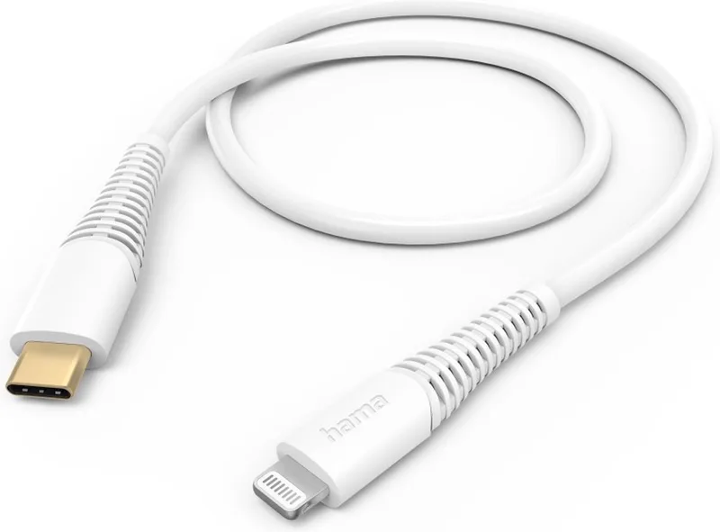 Hama 00201505 Lightning-kabel 1,5 m Wit fra Hama i Hvid – produktbillede