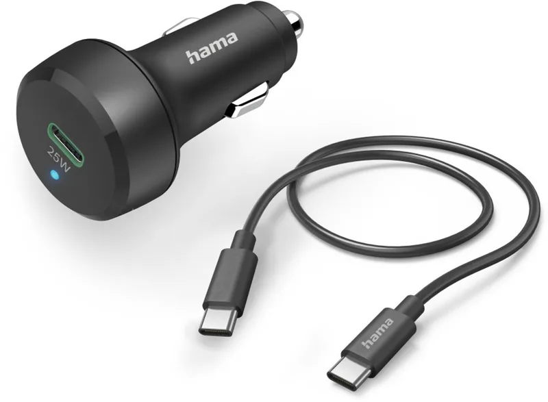 Hama 00201614 oplader voor mobiele apparatuur Smartphone Lightning Auto by Hama in Black – product photo