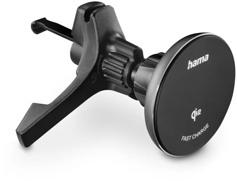 Hama 00201736 oplader voor mobiele apparatuur Smartphone USB Draadloos opladen Snel opladen Auto by Hama in Black – product photo