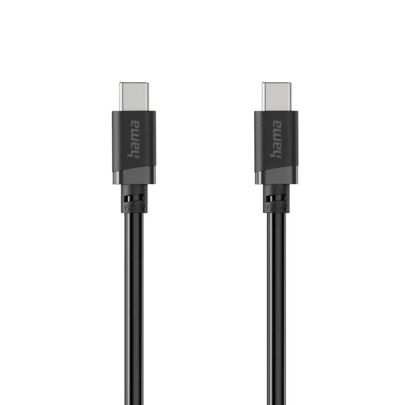 Hama 00201819 USB-laadkabel USB 2.0 USB-C stekker 0.5 m de Hama en Noir – photo produit