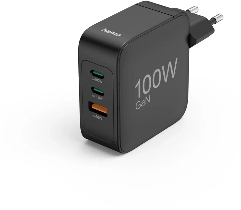 Hama 00201962 oplader voor mobiele apparatuur Universeel AC Snel opladen Binnen by Hama in Black – product photo