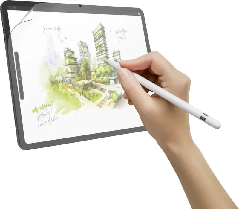 Hama 00210951 Screenprotector (glas) Apple 1 stuk(s) Krasvast by Hama in Transparent – product photo