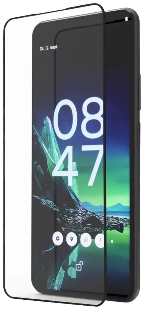 Hama 00219947 Screenprotector (glas) Motorola Edge 40 Neo 1 stuk(s) Anti-vingerafdruk, Krasvast by Hama in Transparent – product photo