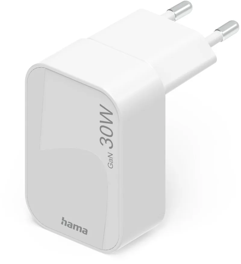 Hama 30W GaN Snellader - USB-C PD - mini by Hama in White – product photo