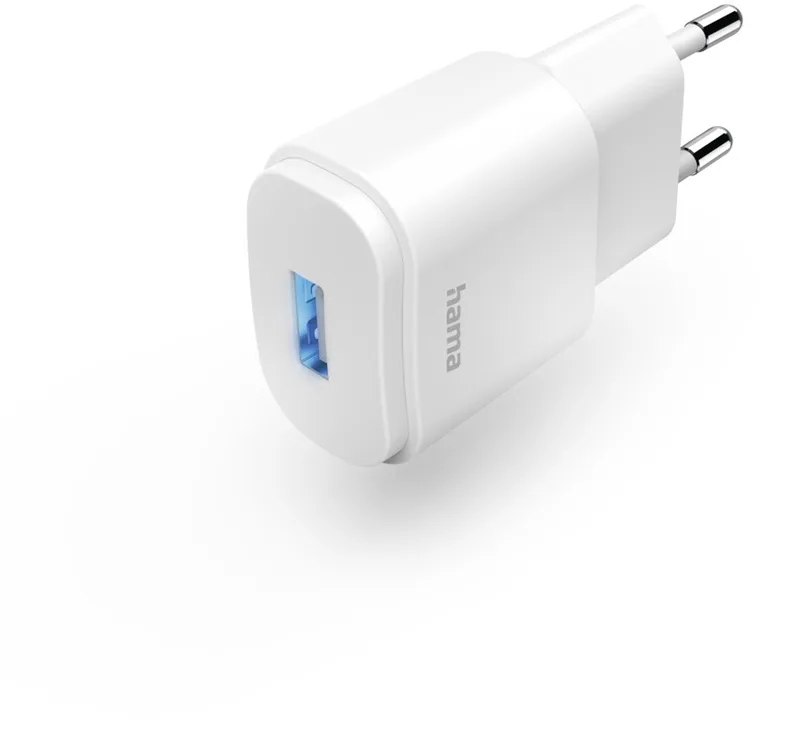 Hama 6W Oplader - USB-A de Hama en Blanc – photo produit