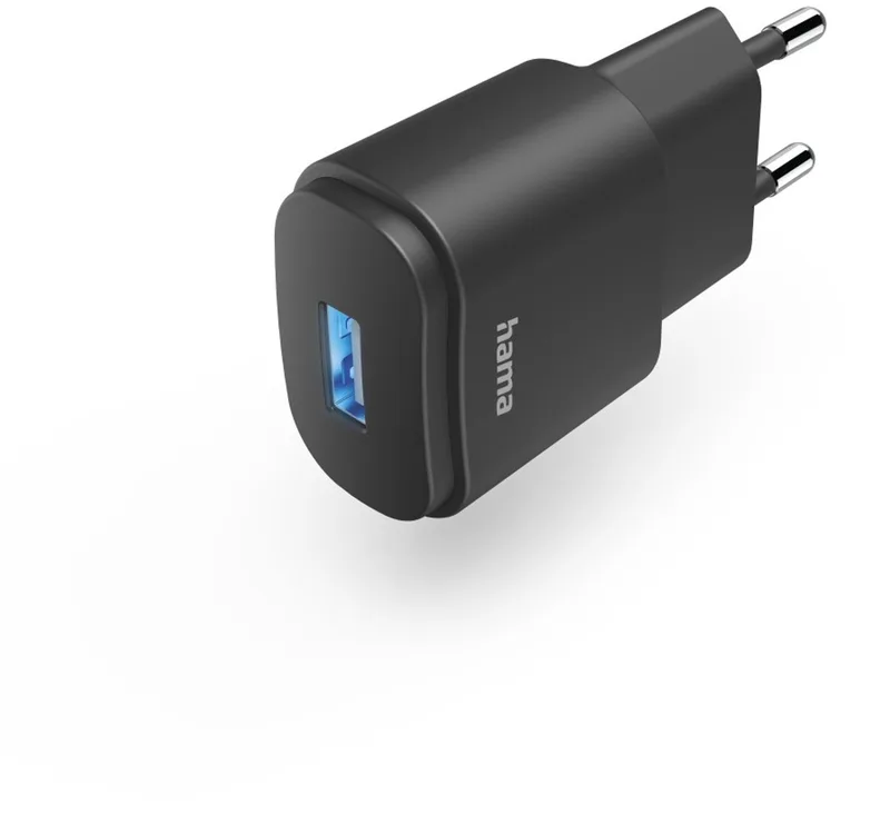 Hama 6W Oplader - USB-A by Hama in Black – product photo