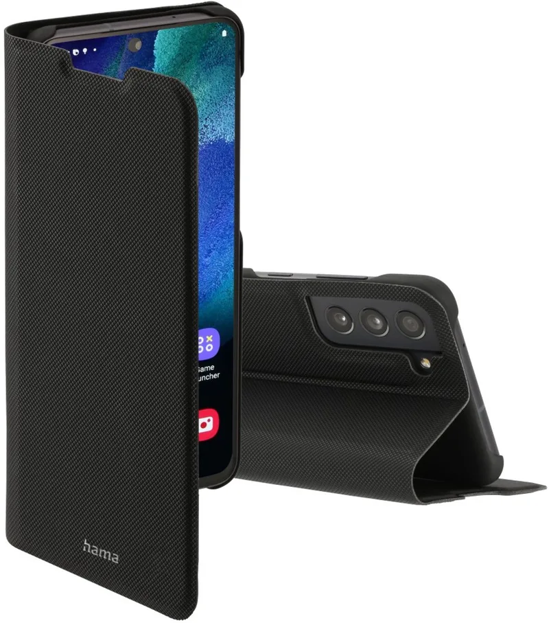 hoesje geschikt voor Galaxy S21 - Booklet Slim Pro de Hama en Noir – photo produit