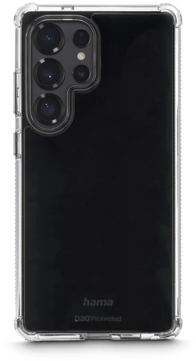 hoesje geschikt voor Galaxy S25 Ultra - Extreme Protect cover fra Hama i Gennemsigtig – produktbillede