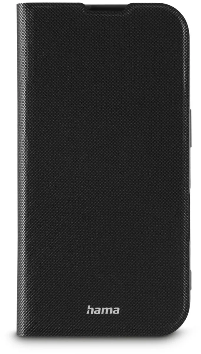 hoesje geschikt voor Iphone 16 - Daily Protect booklet von Hama in Schwarz – Produktfoto