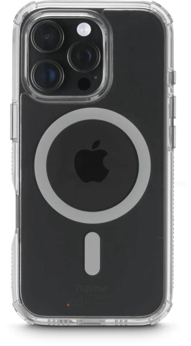hoesje geschikt voor Iphone 16 Pro - Extreme Protect MagCase by Hama in Transparent – product photo