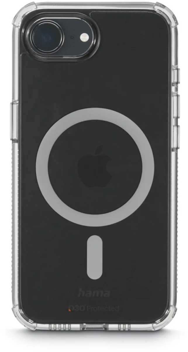 hoesje geschikt voor Iphone 16e / 17e - Extreme Protect magnetisch von Hama in Transparent – Produktfoto