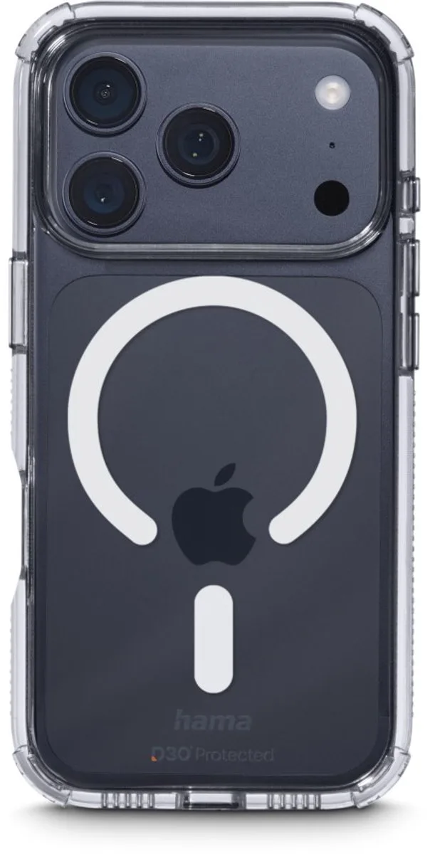 hoesje geschikt voor Iphone 17 Pro - Extreme Protect MagCase von Hama in Transparent – Produktfoto