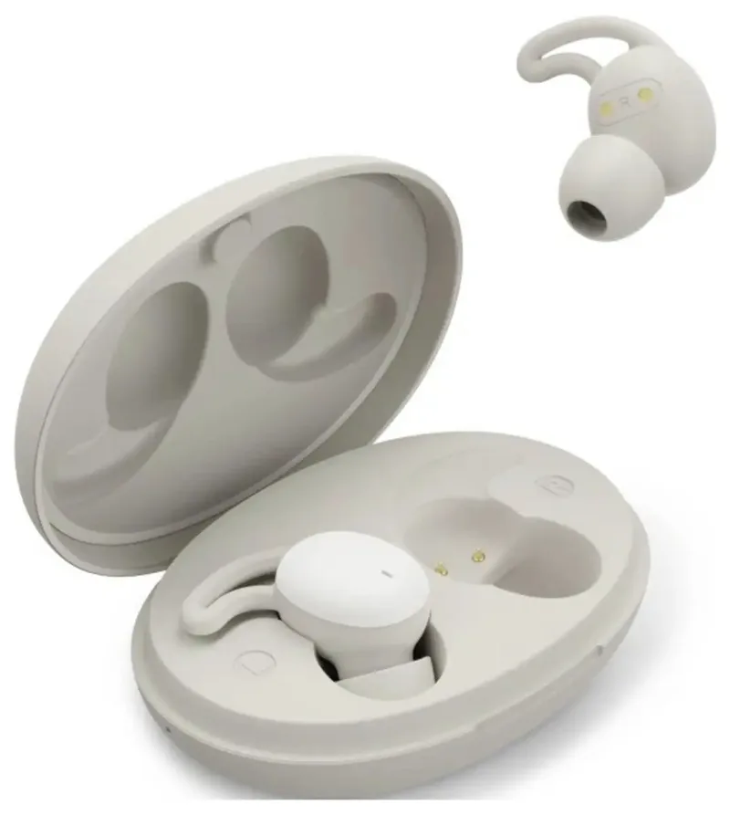 In Ear oordopjes Bluetooth Stereo Beige, Wit Oplaadbox Mobiele telefoon van Hama in Beige, Wit – productfoto