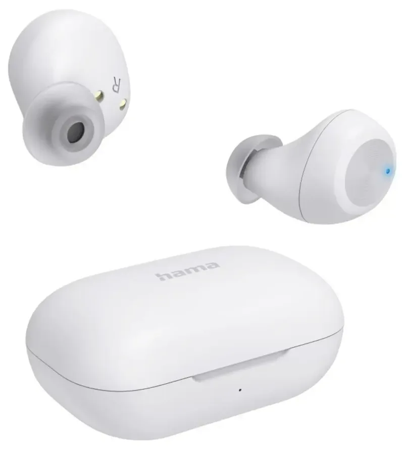 In Ear oordopjes Bluetooth Stereo Oplaadbox Sport de Hama en Blanc – photo produit