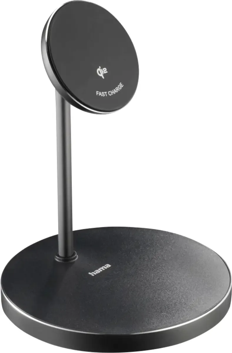 Inductie lader 15 W 201737 00201737 Uitgangen Qi-standaard från Hama i Svart – produktbild