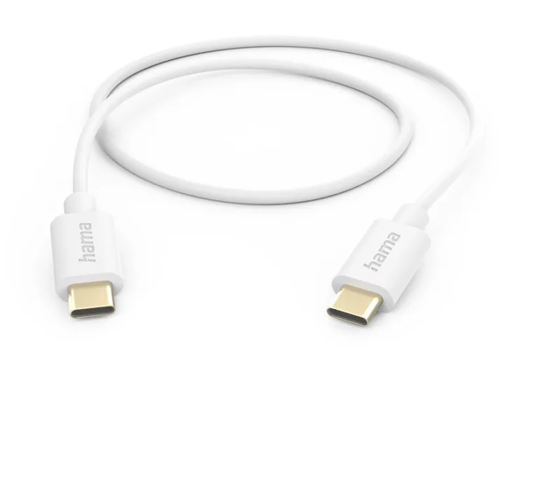 Oplaadkabel USB C 100 cm fra Hama i Hvid – produktbillede