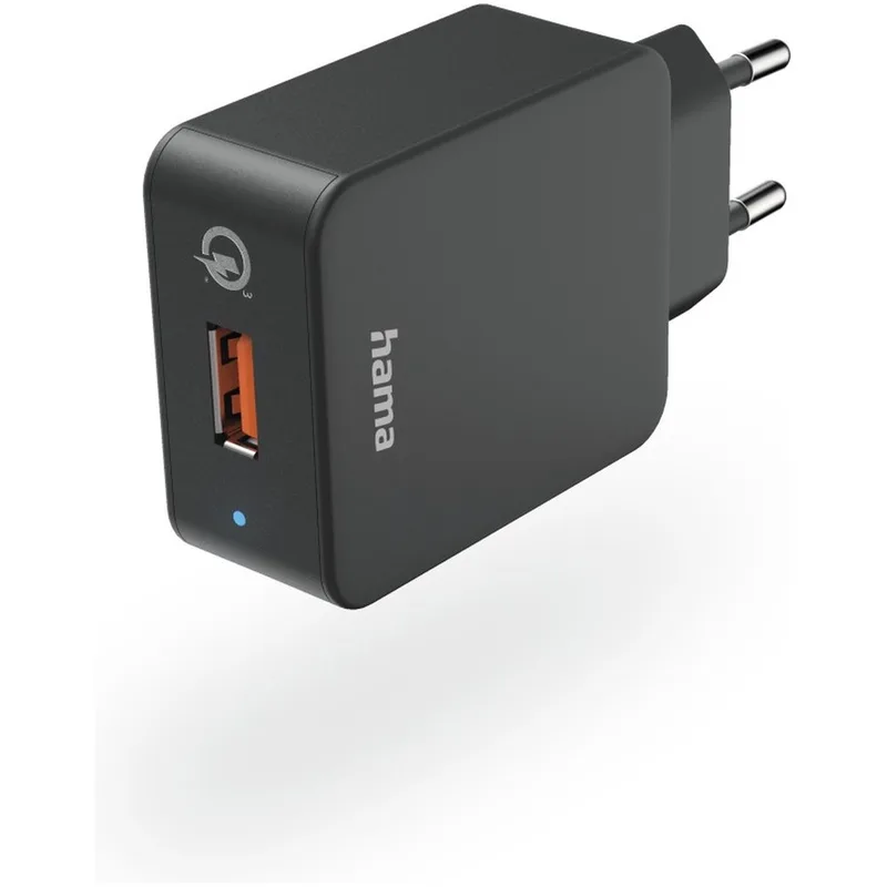 Oplader Qualcomm® Quick ChargeO 3.0, 19,5W Oplader Zwart by Hama – product photo