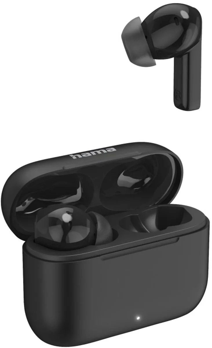 Passion Clear II - in- ear oordopjes ANC von Hama in Schwarz – Produktfoto