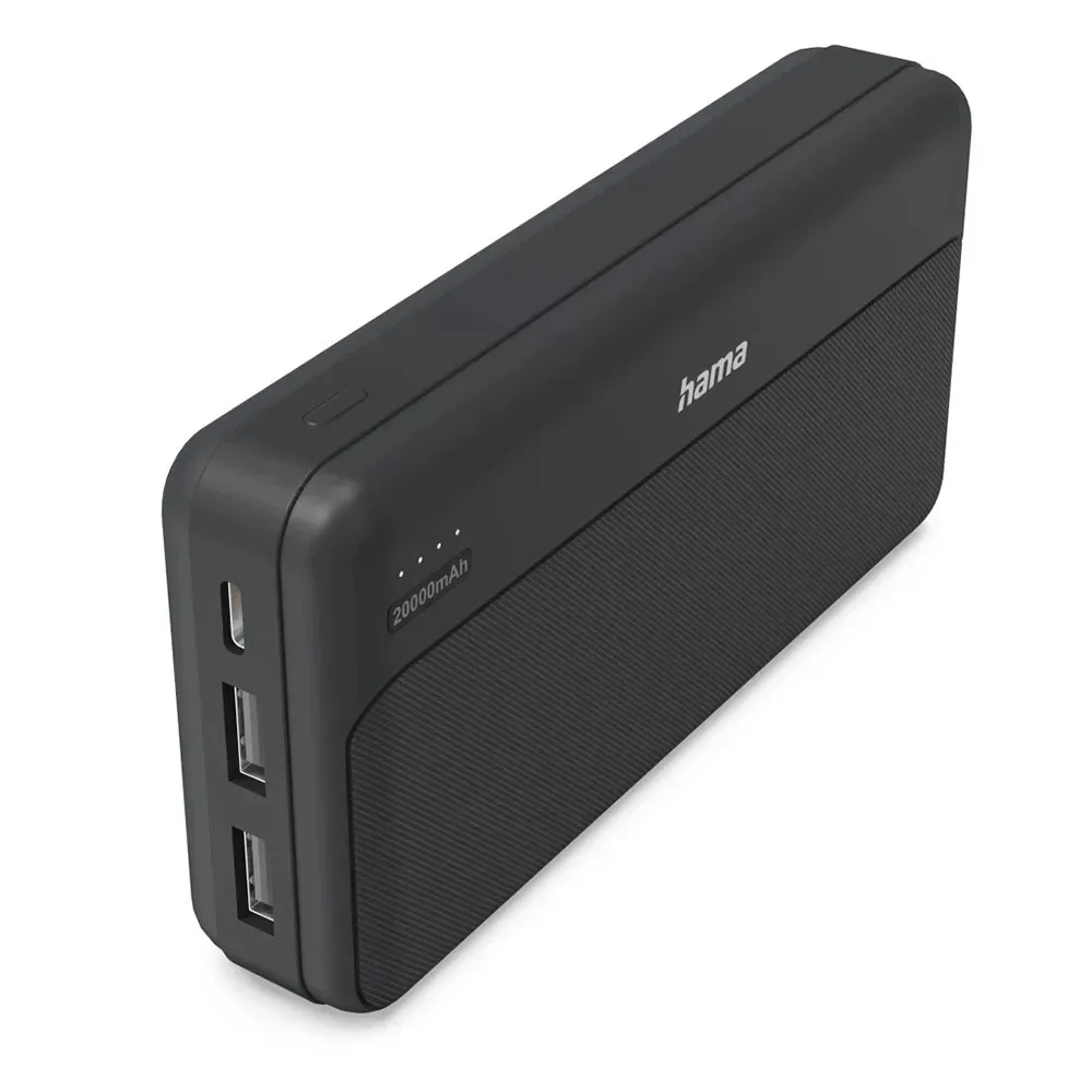 Pocket-20 20000mah Antracita Powerbank från Hama – produktbild