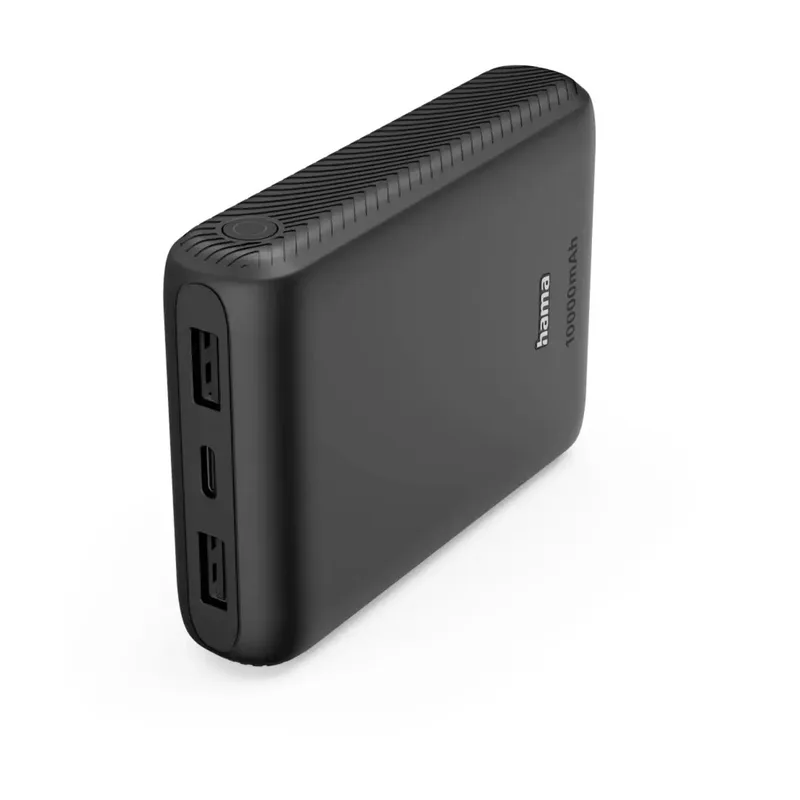 Powerbank 10000 mAh LiPo by Hama in Anthracite – product photo