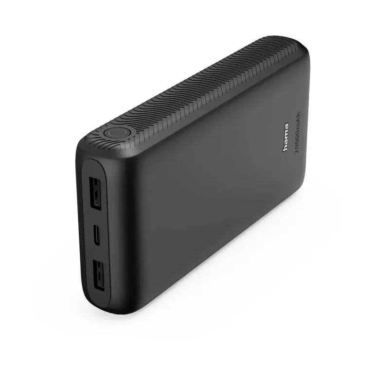 Powerbank 20000 mAh Fast Charge LiPo de Hama en Anthracite – photo produit