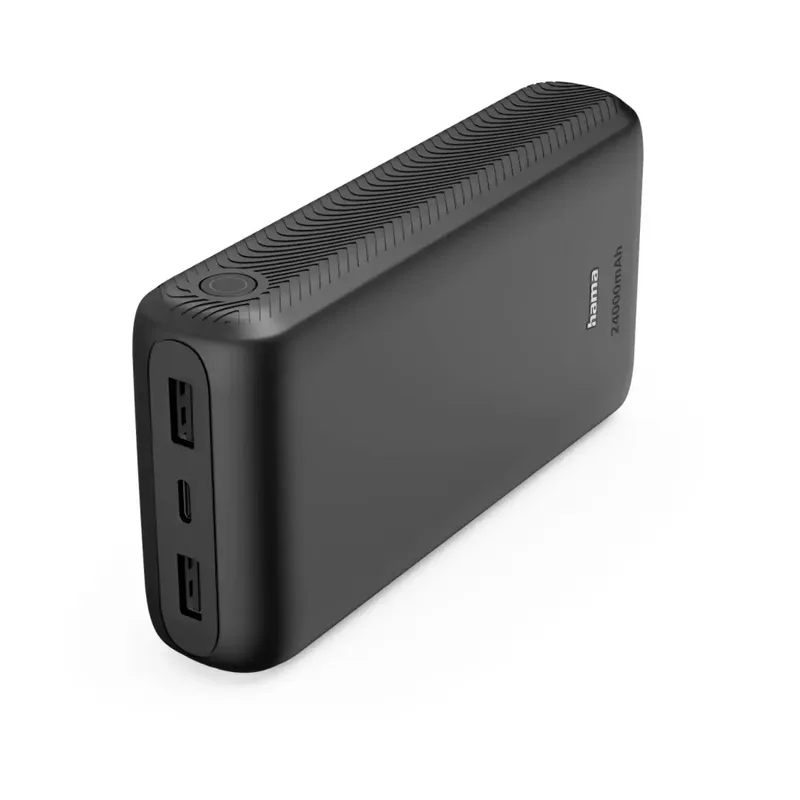 Powerbank 24000 mAh Fast Charge LiPo by Hama in Anthracite – product photo