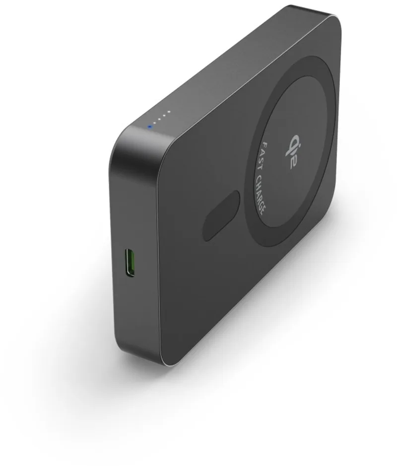 Powerbank - Wireless - 10000mAh - Qi2 draadloos opladen by Hama in Anthracite – product photo