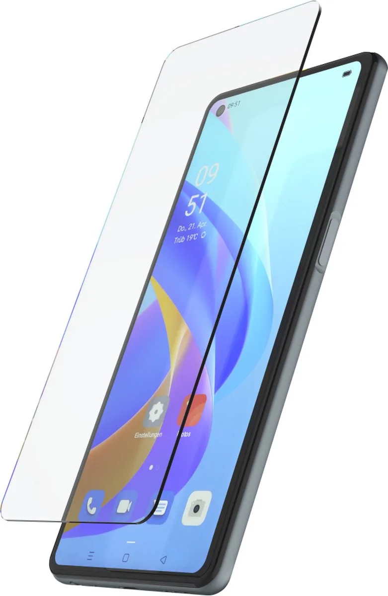 Premium Crystal Glass Doorzichtige schermbeschermer OPPO 1 stuk(s) van Hama – productfoto