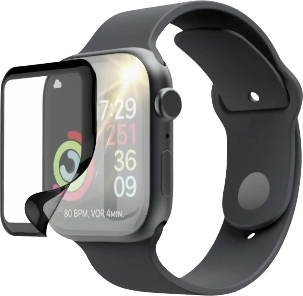 Reflect Protect Displayschutzfolie Apple Apple Watch Series 4 / 5 / 6 / SE / SE 2 / SE 3 (40 mm) 1 St. 210993 de Hama – photo produit