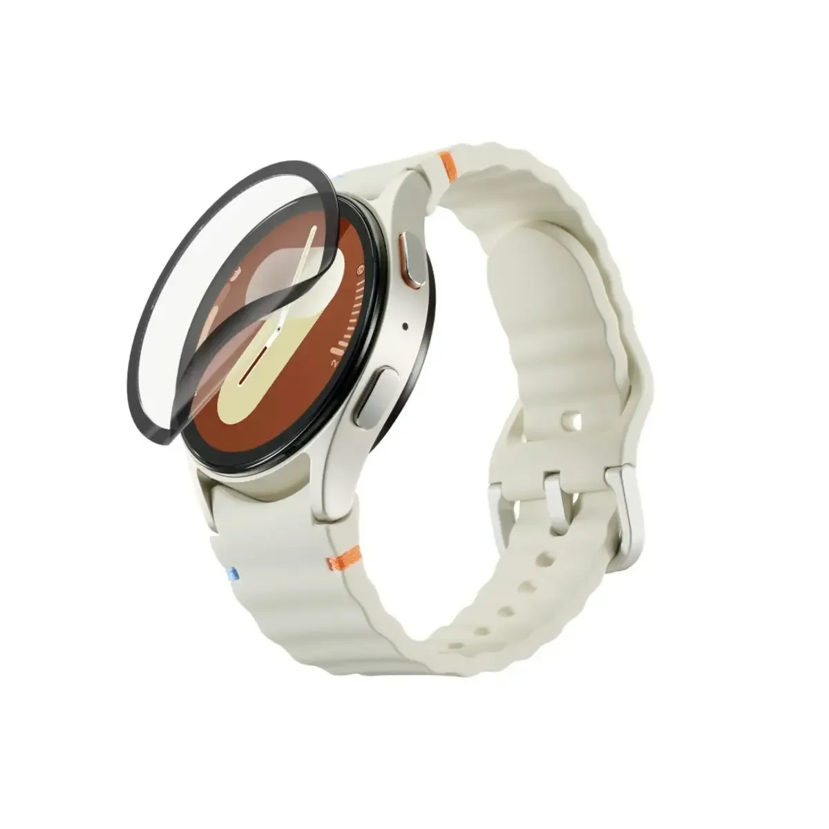 Reflect Protect Displayschutzfolie Samsung Galaxy Watch 8 40mm, Galaxy Watch 9 40mm 1 St. 00210989 von Hama – Produktfoto