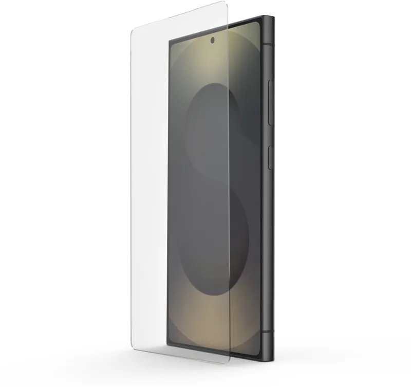 screenprotector geschikt voor Galaxy S25 Ultra - Clear protect - Met montagehulp van Hama – productfoto