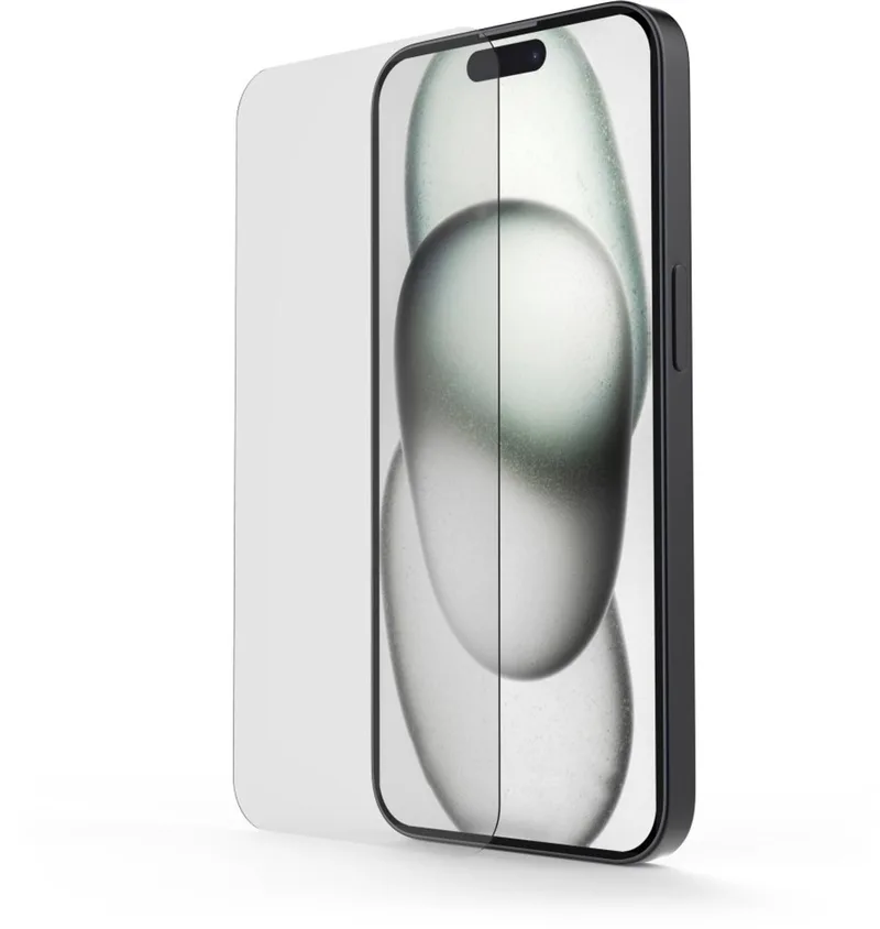 screenprotector geschikt voor Iphone 15 Pro Max - Clear protect - Met montagehulp van Hama – productfoto