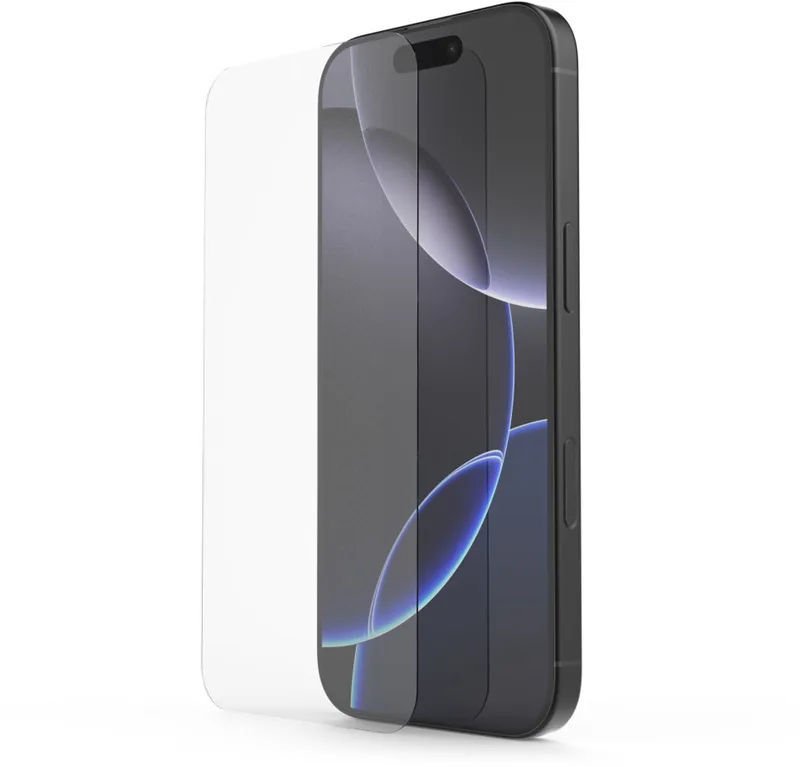 screenprotector geschikt voor Iphone 16 Pro - Clear protect - Met montagehulp van Hama – productfoto