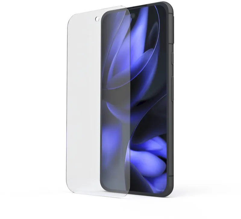 screenprotector geschikt voor Pixel 9a - Clear protect - Met montagehulp van Hama – productfoto