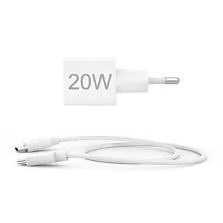 Snellader met oplaadkabel USB-C mini-oplader PD 20 W 1 m Oplader Wit by Hama – product photo 6 of 6
