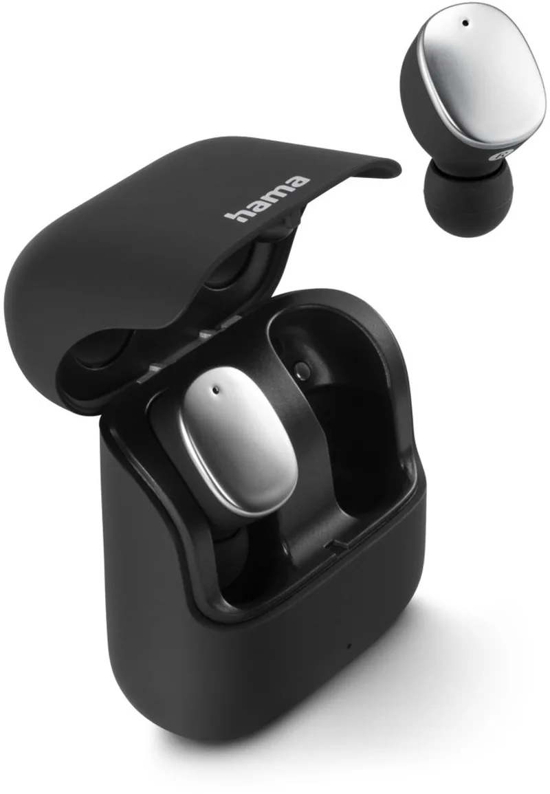 Spirit Pure, True Wireless in-ear von Hama in Schwarz – Produktfoto