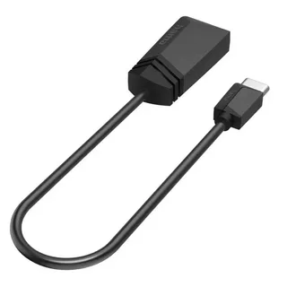 USB-C-OTG-Adapter Cable to USB-A, USB 3.2 Gen1, 5 Gbps Kabel Zwart von Hama – Produktfoto 2 von 2