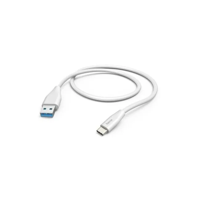 USB-Kabel, USB-A naar USB-C, 1,5 m Oplader Wit by Hama – product photo