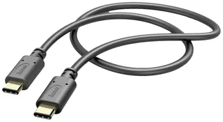 USB-Kabel, USB-C naar USB-C, 1 m, zwart Oplader Zwart by Hama – product photo 2 of 2