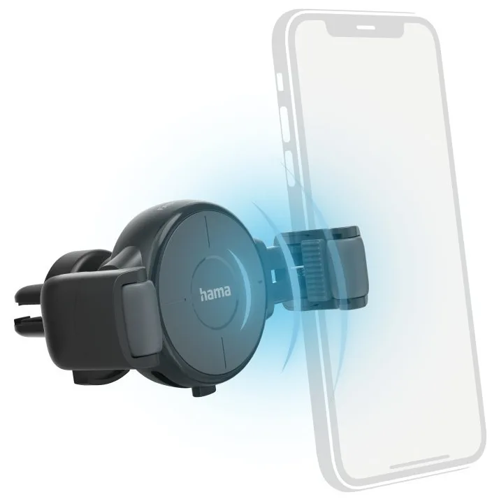 Wireless Car Charger FC-10 Flex-Set, 10 W Oplader Grijs by Hama – product photo