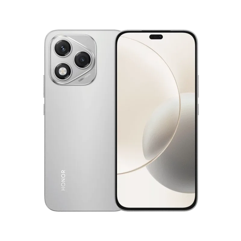HONOR 400 Lite smartphone 5 G dual-sim NFC, 256 GB/8 GB RAM, simlockvrije Android-telefoon, 108 MP AI-camera, 6,7 inch display, 5230 mAh, Android 15, fluweelgrijs de HONOR – photo produit