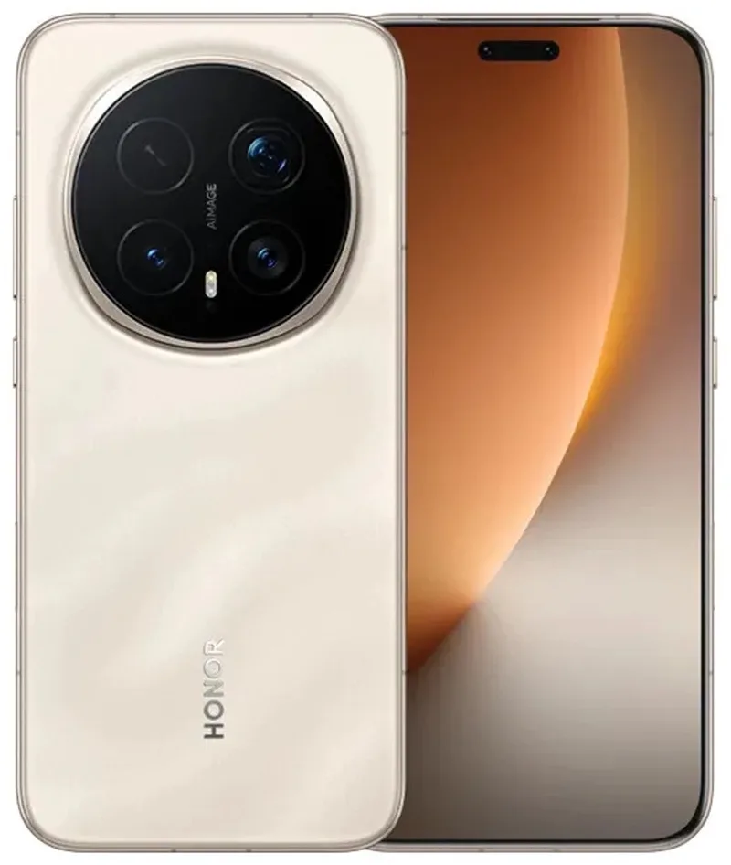 Magic8 Pro 17 cm (6.71) Dual SIM Android 16.0 5G USB Type-C 12 GB 512 GB 6270 mAh van HONOR in Goud – productfoto
