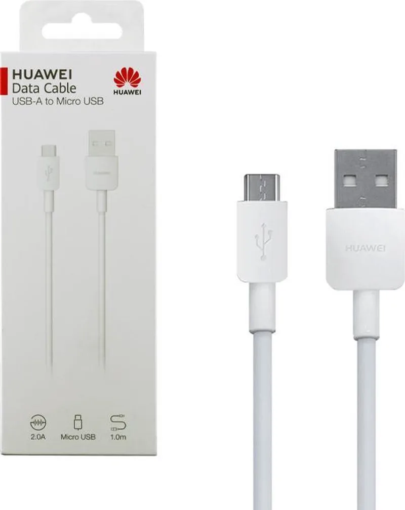 micro USB kabel - 1 M van Huawei in Wit – productfoto