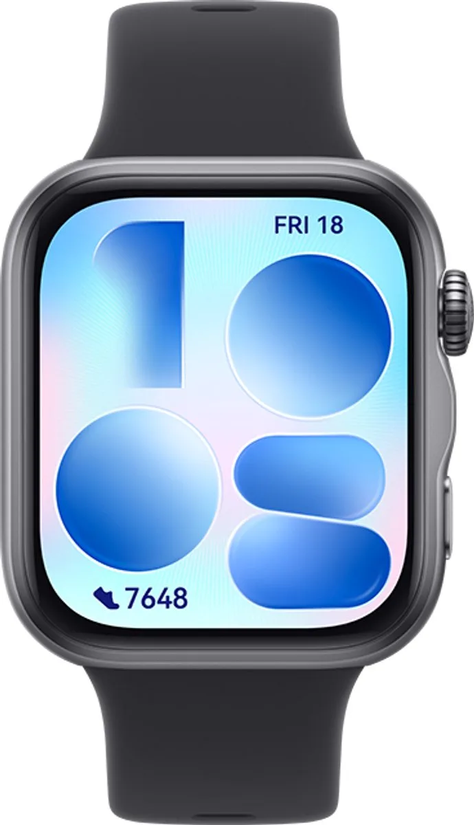WATCH FIT 5 Smartwatch - Premium ontwerp - Geavanceerde Buiten workoutmogelijkheden - Professioneel gezondheidsmonitoring met TruSense - Compatibel met iOS & Android by Huawei in Black – product photo