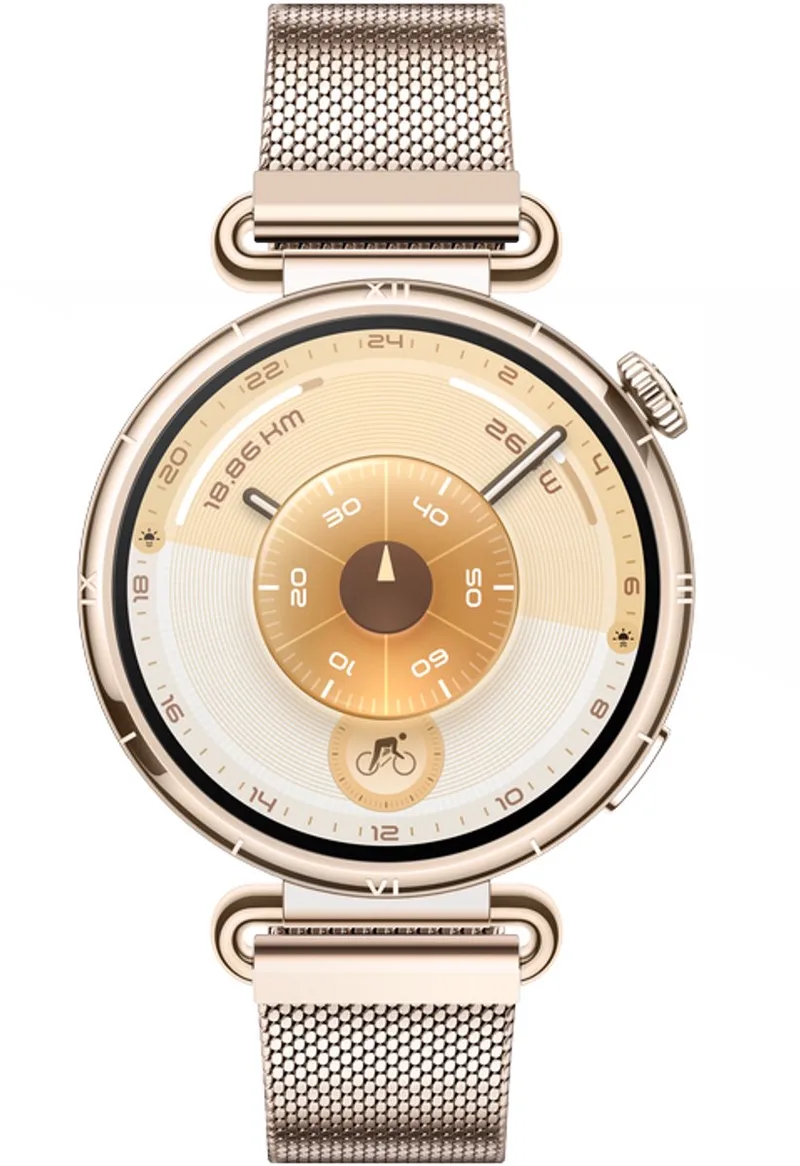 WATCH GT 6 41mm Goudkleurig | 14 dagen batterijduur � Nauwkeurige GPS & hartslagmeting � Innovatieve professionele fiets-tracking � Analyse van emotioneel welzijn � Compatibel met iOS & Android från Huawei i Guld – produktbild