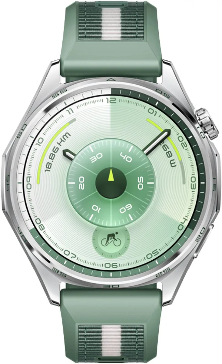 WATCH GT 6 46mm | 21-Daagse Batterijduur - Nauwkeurige GPS- en Hartslagmeting - Innovatieve Pro-niveau Fietstracking – Analyse van Emotioneel Welzijn - Compatibel met iOS & Android de Huawei en Vert – photo produit