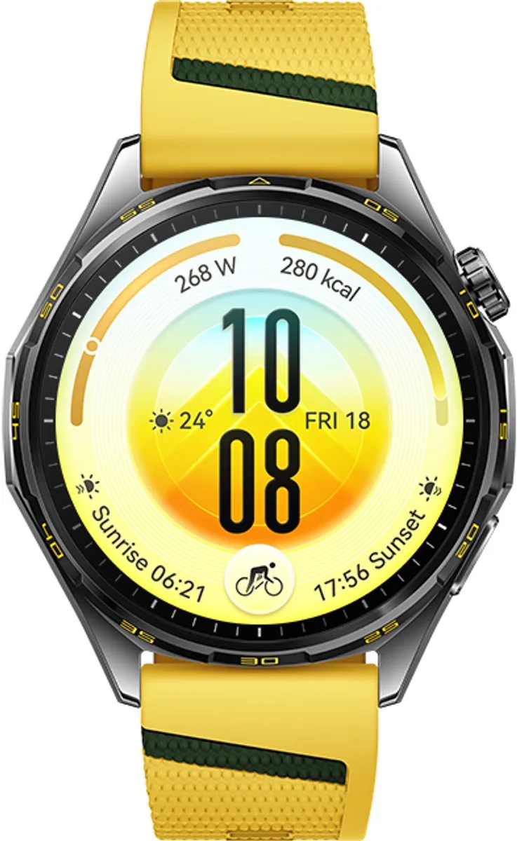WATCH GT 7 46mm Yellow by Huawei in Yellow – product photo