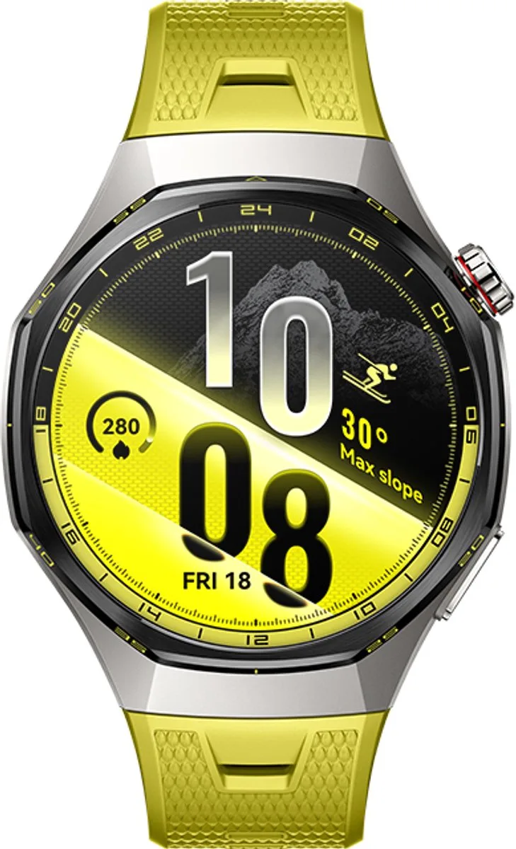 WATCH GT 7 Pro 46mm Yellow de Huawei en Mosterdgeel – photo produit